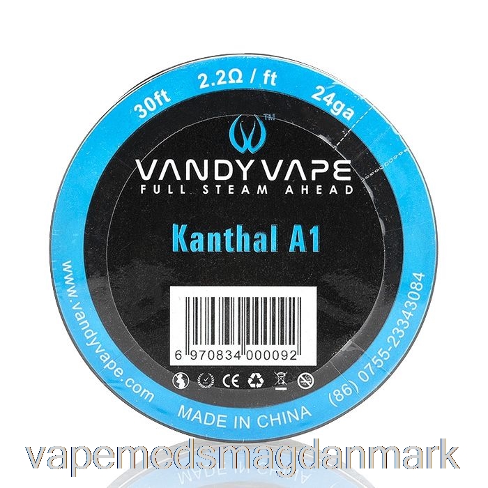 Vape Væske Vandy Vape Specialtrådspoler Kanthal A1 - 24ga / 2.2ohm - 30ft
